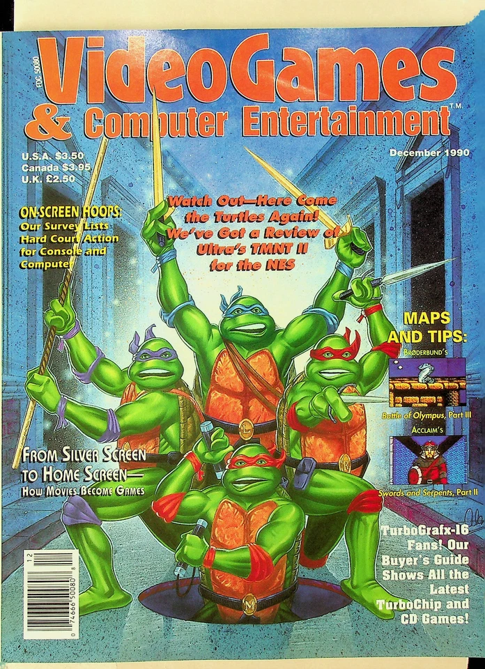 Video Games & Computer Entertainment Magazine (Dec 1990) - Image 1 of 2