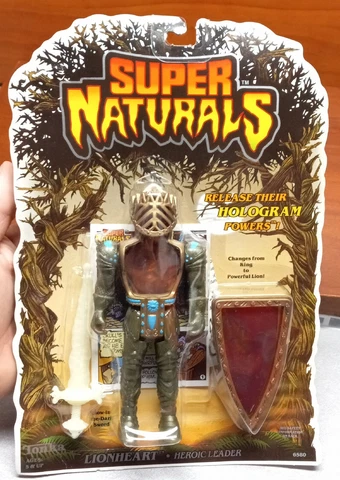 Vintage Tonka 1987 SUPERNATURALS LIONHEART DARK VARIANT Figure Sealed Moc! New!! Cover
