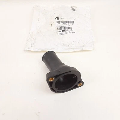 Carcaça de termostato de motor Mopar 04884571AB compatível com Jeep Dodge Chrysler (2007-2020) - Imagem 1 de 4