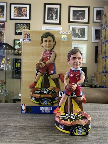 Mac McClung Phila 76ers 2023 All-Star Dunk Contest Champion Bobblehead Cover