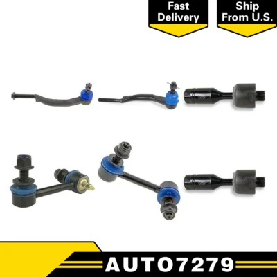 Barra estabilizadora de extremo de barra estabilizadora de dirección delantera Mevotech 6 piezas para GMC Envoy XL Foto 1 de 4