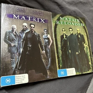 The Matrix | The Matrix Reloaded | The Matrix Revolutions Region 4 Free Post - Picture 1 of 2