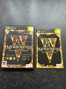 XBOX Original - The Elder Scrolls III Morrowind - Edición Juego del Año - Imagen 1 de 2
