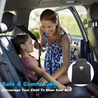 2Pcs Shoulder Protector Seat Belt Fixation Adjuster Buckle Clamp  for Car