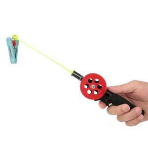 2Pcs Kids Fishing Rod Set Mini Size for Children Fishing 4.5M Nylon Line Reel... - Picture 1 of 10