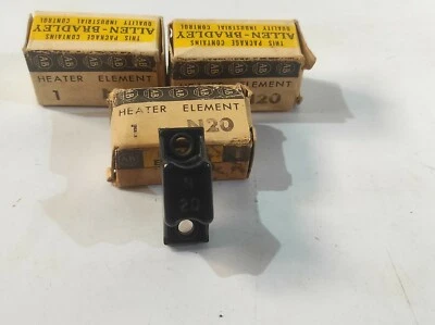 Allen Bradley N20 elemento calefactor 3 piezas lote venta Foto 1 de 3