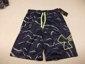 NWT Boy's Youth Under Armour Heat Gear Loose Polyester Shorts L RENEGADE - Picture 1 of 6