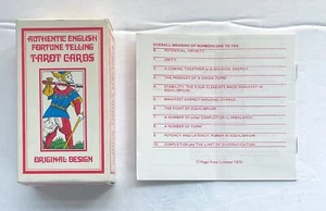 SELTEN!! Das Rigel Tarot von Rigel Press - C. 1975 - OOP!! - NEUWERTIG!! - Bild 1 von 5