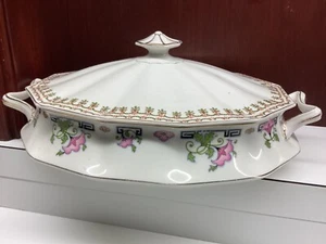 VINTAGE JOHNSON BROS TERRINE MIT UNVERGLEICHLICHEM DECKEL ALFRED B PEARCE & Co. - Bild 1 von 5