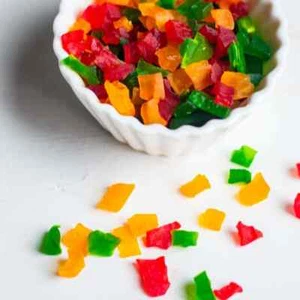 Bulk Tutti Frutti Süßigkeiten mehrfarbig kandiert Obst Backen Eis Dekorationen - Bild 1 von 7