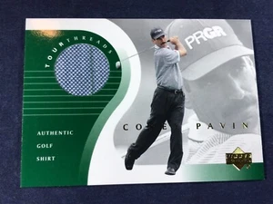S3-54 GOLFKARTE - COREY PAVIN - TOUR THREADS - 2001 UPPER DECK - TT-CP - Bild 1 von 2