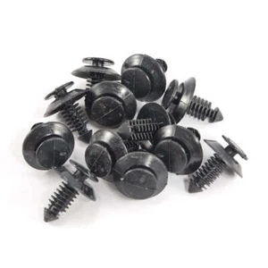 1979-1993 Ford Mustang Door Panel attaching Retaining Clips Push Pins 12 pieces - Bild 1 von 1