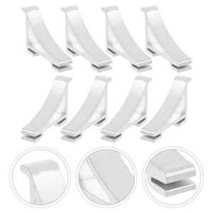 8 Pcs Freezer Hook Cooler Clip Fridge Clips for Shelves Refrigerator Rack Shelf - Picture 1 of 12