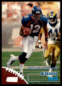 1998 Stadium Club #192 Marcus Nash RC Denver Broncos - Picture 1 of 2