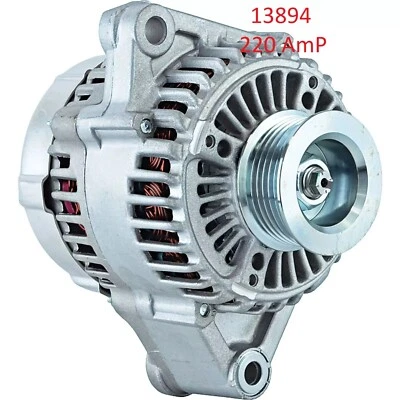 220 Amp Alternator for Honda S2000 L4 2.0L 1997cc 2000-2003 13894-220 - Image 1 of 3