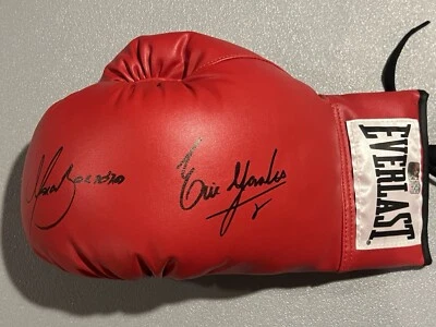 ERIK MORALES MARCO ANTONIO BARRERA Signed Autograph Leather Boxing Glove Tristar - Image 1 of 4