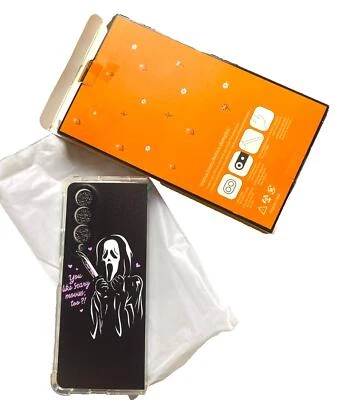 Z Fold 4 Phone Case Scream Ghost Face Skeleton Love NOB - Imagem 1 de 4