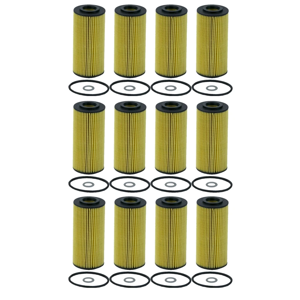 Juego de 12 filtros de aceite de motor WIX (sin metal) para Genesis G70 G90 Kia Stinger K900 Foto 1 de 1