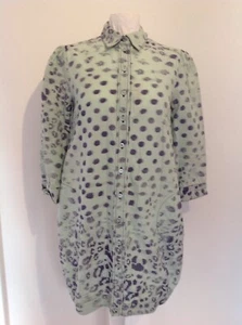 MCQ ALEXANDER MCQUEEN WOMENS SHIRT / BLOUSE SIZE EUR 40 / Uk 12 - Picture 1 of 8