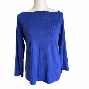 NWT Calvin Klein Royal Blue Pull Over Stretchy Top Sz:XL - Picture 1 of 5