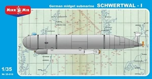 Mikromir 35016 German midget submarine "Schwertwal-I", 1/35 - Picture 1 of 2