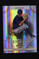 Steve Garrison 2008 Donruss Threads Signatures AUTO /1999 San Diego Padres SP