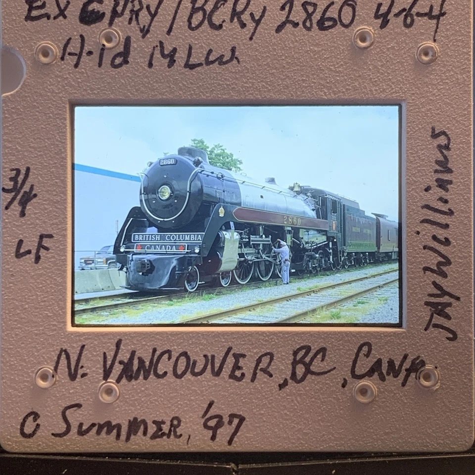Fotografía de trenes/ferrocarriles Jay Williams de colección 35 mm diapositiva original OOKA-X942 Foto 1 de 1