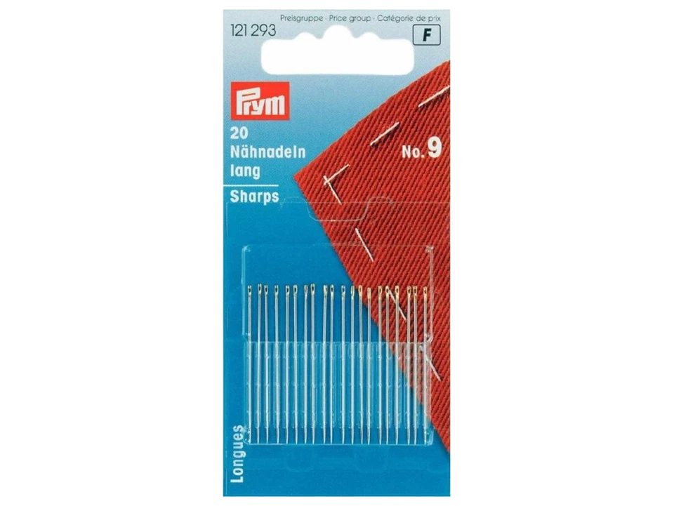 Prym Nähnadeln lang Nr. 9 - 33mm
