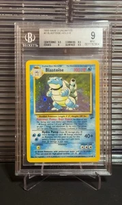 2000 Pokemon Blastoise Base Set 2 BGS 9 - Picture 1 of 1