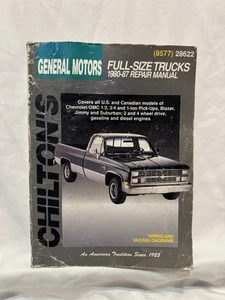 Chilton’s Repair Manual #8577 Chevrolet GMC Pick-Ups and Suburban 1980-1987 - Picture 1 of 3