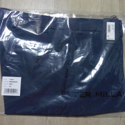 PETER MILLAR Мужские 34 шорты всплеск темно-синий производительности гольф ME0XB10 9» - Изображение 1 из 4