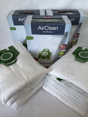 20 Bags 10 Filters Miele AirClean 3D Efficiency Type U - Image 1 of 4