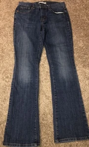 Blue Y2K Levi’s 515 Bootcut Jeans Pocketed Size 8 Long  - Picture 1 of 6