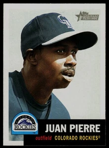 2002 Topps Heritage #175 Juan Pierre Colorado Rockies - Picture 1 of 2