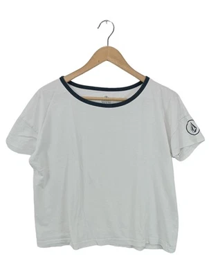 VOLCOM T-Shirt Damen Shirt Gr. DE 36 weiß Casual-Look - Bild 1 von 4