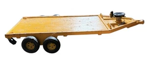 ERTL Transport Trailer w/ Winch Jack 1/16 Diecast Oversville, IA USA - Picture 1 of 12