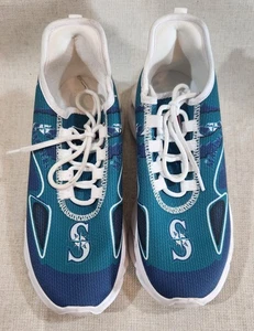 Seattle Mariners Slip-In Shoes Women's size 9 or Men's Size 7 Slightly Used - Picture 1 of 7