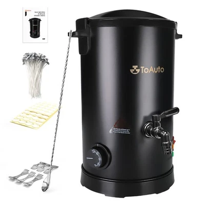 Wax Melter for Candle Making 5L Electric Melting Pot Machine Temp Control 110V - Image 1 of 4