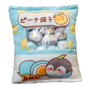 Cute Bag of Penguin Plush Toy Soft Throw Pillow Stuffed Animal Toys Creative ... - Picture 1 of 5
