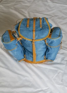 Sportscheck Vintage Trekking-Rucksack Backpack Canvas ca. 40-50L - Bild 1 von 18