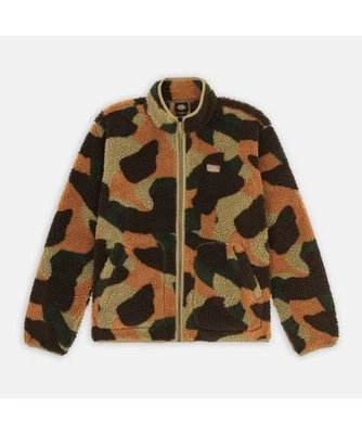 Jaqueta Dickies Camuflagem Estampa Allover Lã Zíper Completo Tamanho GG Nova com etiquetas - Imagem 1 de 4