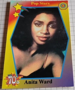 Estrella de la música ANITA WARD foto retrato - imagen de colección / tarjeta coleccionable #8384 - Imagen 1 de 2