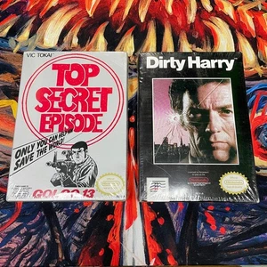 Lote Precintado Vintage Nintendo Nes Dirty Harry Golgo 13 - Imagen 1 de 12