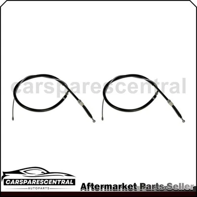 2x Cable de freno de estacionamiento trasero izquierdo derecho para Volkswagen Golf 1.9L 2006 Foto 1 de 4