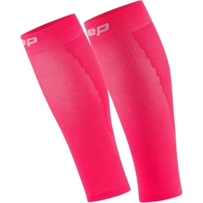 CEP Women's Core Run 5.0 Compression Calf Sleeves - Pink, Size IV - Image 1 of 4