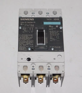 Siemens 3VL2515-3RR30-0AA0 Circuit Breaker HDK3T100 Type HDGB 100 Amp DG Frame - Picture 1 of 4