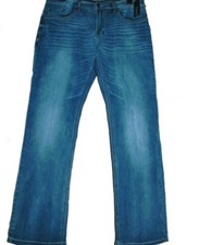 Buffalo by David Bitton Men's Blue Cotton Jeans Size W 36 L 32 