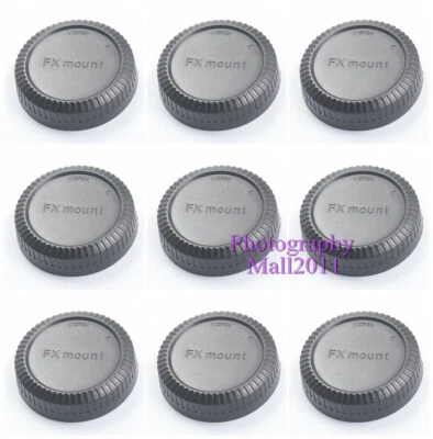 10 PCS XF FX Mount Lens Rear Cap Back Cover for Fuji X Fujifilm X FX Mount Lens - Image 1 of 4
