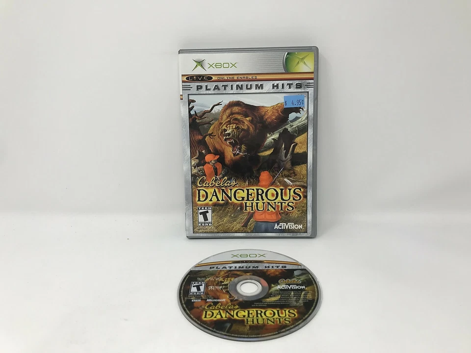 Cabela's Dangerous Hunts  - Microsoft Xbox Original - In Box - No Manual - Image 1 of 1