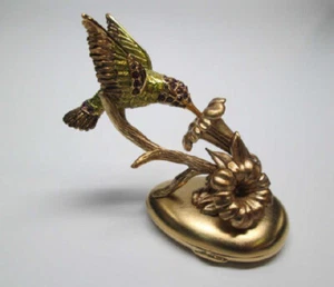 Perfume sólido compacto Estee Lauder 2006 "Fluttering Hummingbird" como nuevo - Imagen 1 de 1